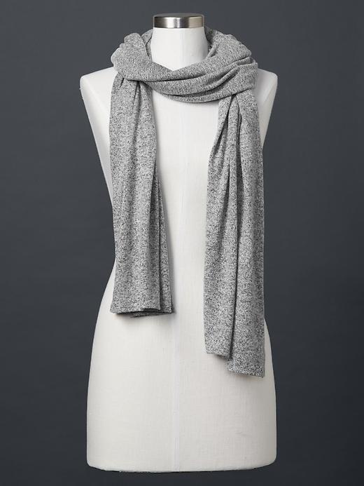 View large product image 1 of 1. Softspun knit scarf