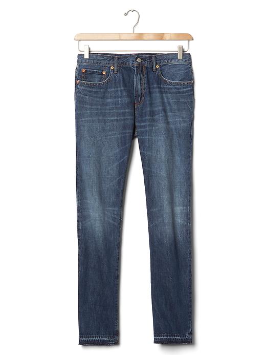 Image number 6 showing, ORIGINAL 1969 vintage slim fit jeans