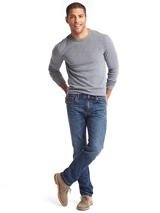 Image number 3 showing, ORIGINAL 1969 vintage slim fit jeans