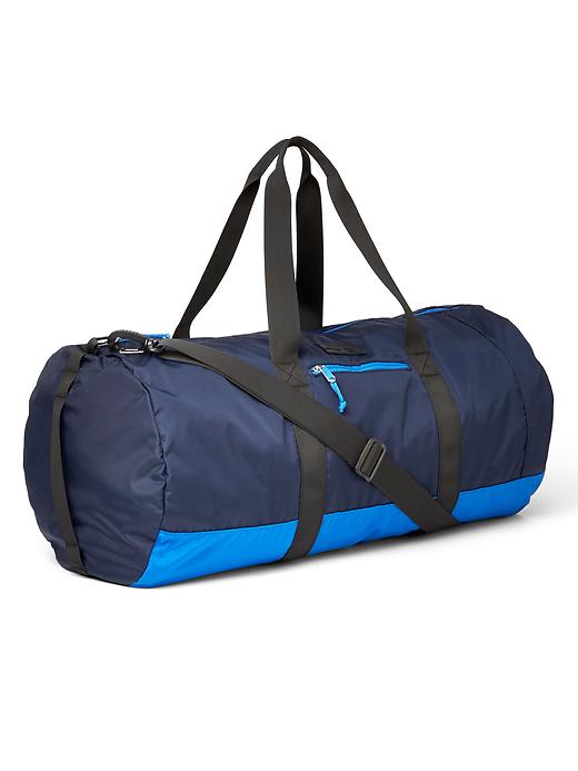 Image number 1 showing, Nylon packable duffel bag