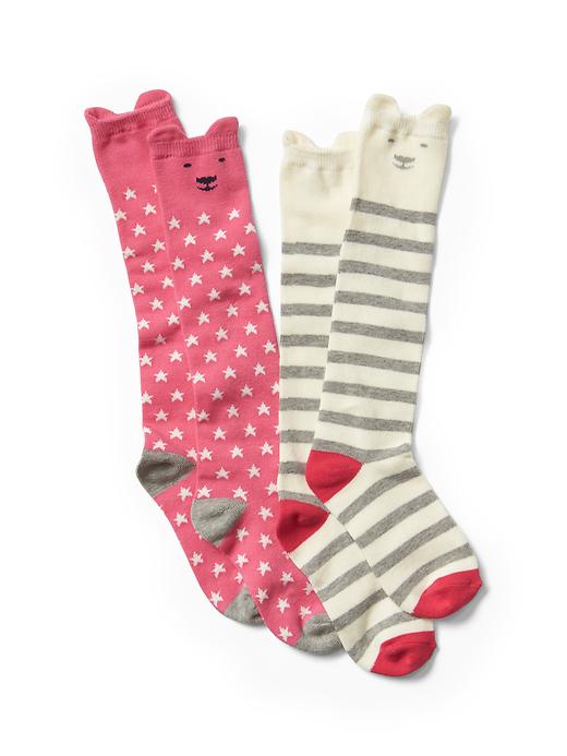 View large product image 1 of 1. Animal over-the-knee socks