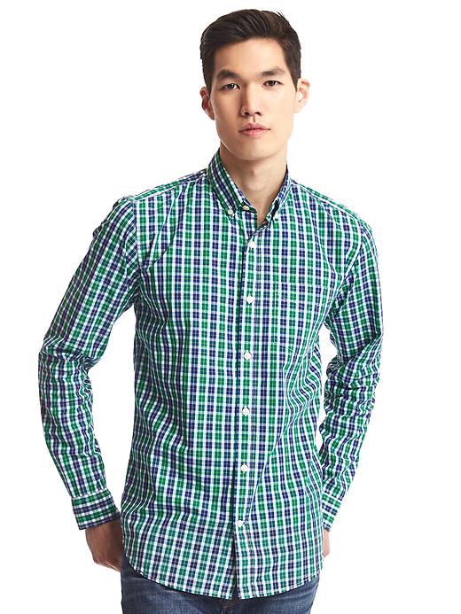 Image number 8 showing, True wash classic plaid standard fit shirt