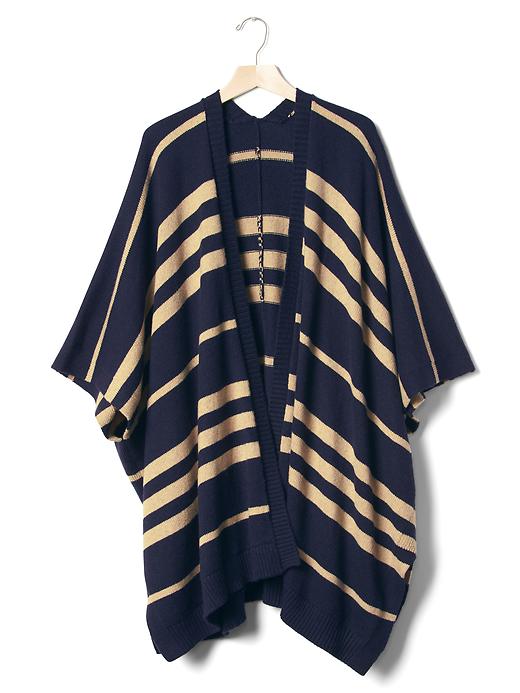 Image number 6 showing, Stripe poncho