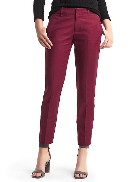 View large product image 1 of 1. Slim crop pants