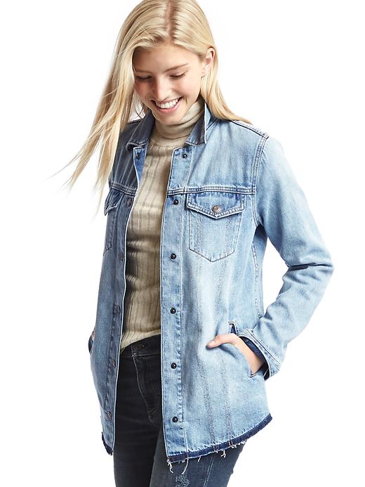 Image number 1 showing, 1969 denim shirt jacket