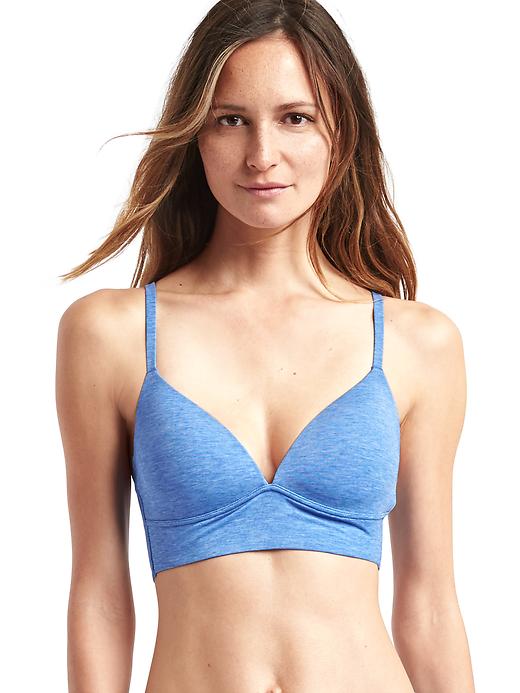 View large product image 1 of 1. Breathe wireless pullover bra