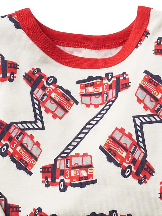 Image number 2 showing, Fire truck sleep set