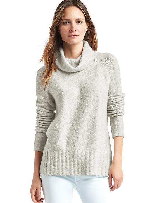 View large product image 1 of 1. Chunky turtleneck sweater