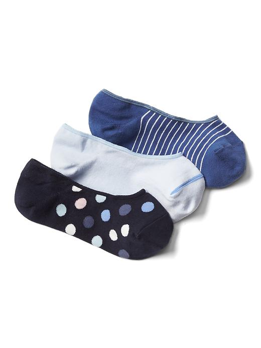 View large product image 1 of 1. Mix no show socks (3-pack)