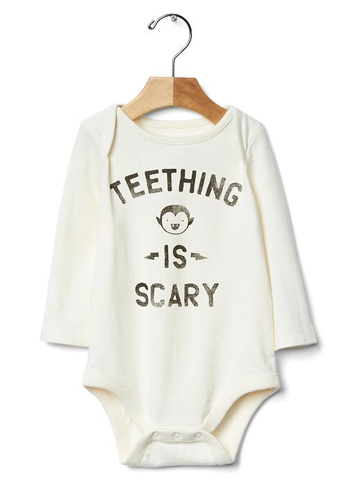 Gap Halloween Friends Bodysuit Size 0-3 M - Snow cap