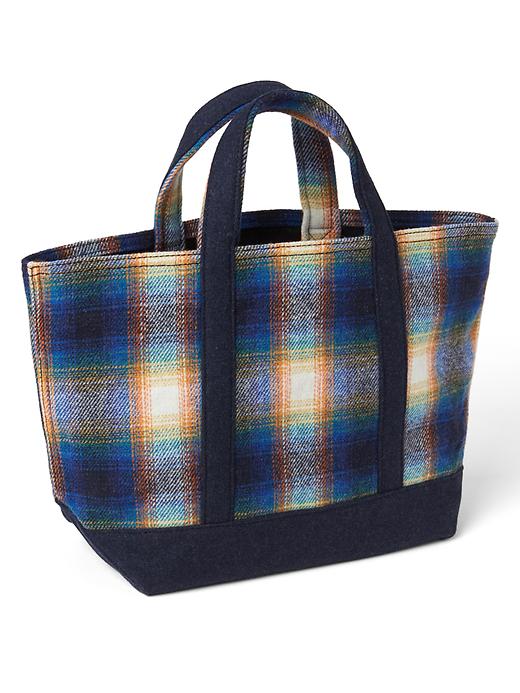 View large product image 1 of 1. Gap + Pendleton small utility tote