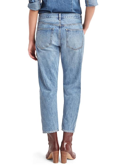 Image number 2 showing, ORIGINAL 1969 vintage straight jeans