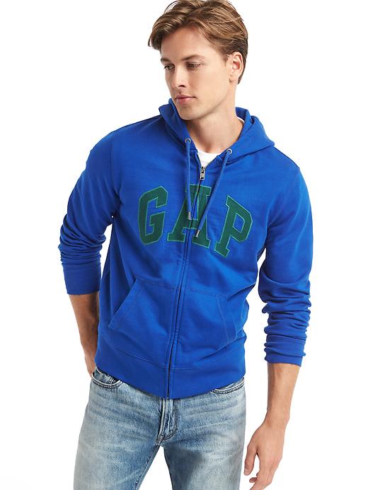 Image number 6 showing, Canvas logo zip hoodie