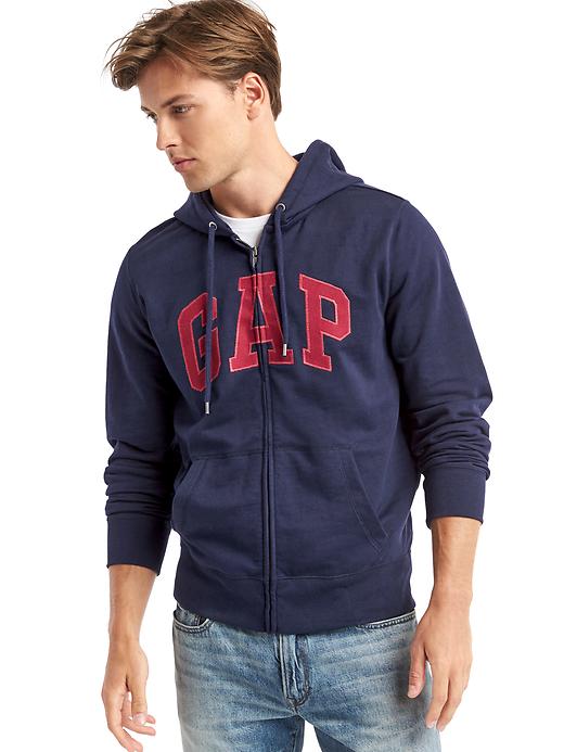 Image number 8 showing, Canvas logo zip hoodie