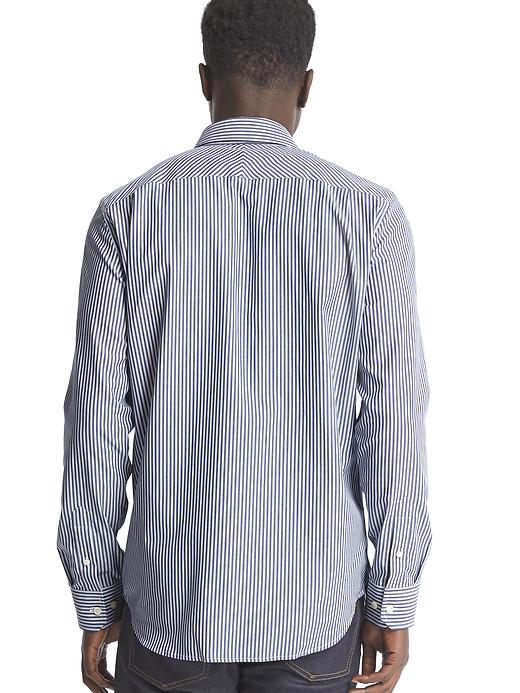 Image number 2 showing, Wrinkle-resistant stripe standard fit shirt