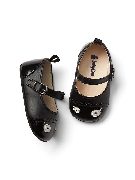View large product image 1 of 1. Spooky eye ballet flats