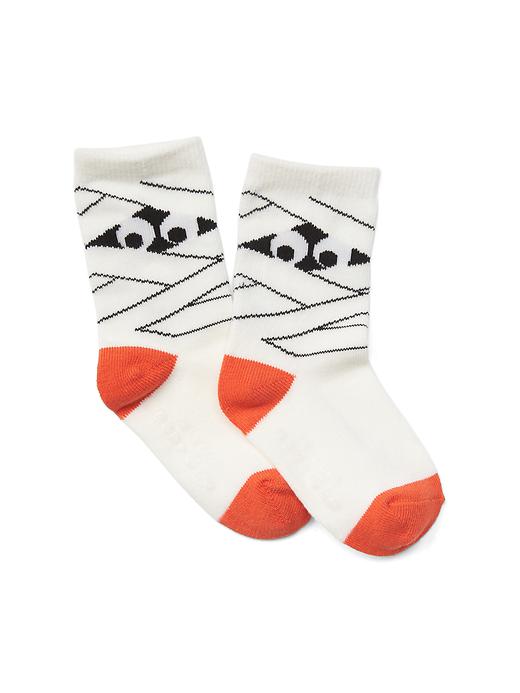 Gap Halloween Glow In The Dark Socks Size 12-24 M - Plaster