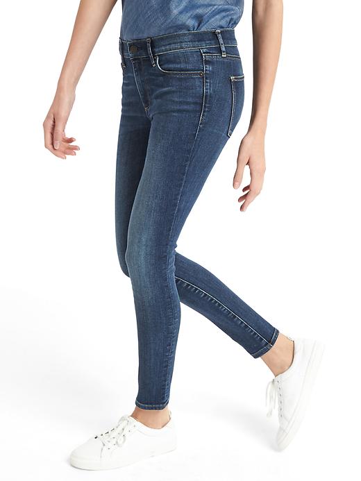 Image number 5 showing, Mid rise true skinny jeans