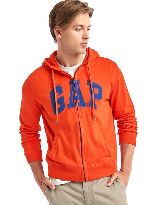Image number 7 showing, Canvas logo zip hoodie