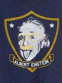 View large product image 3 of 3. Einstein athletic graphic tee