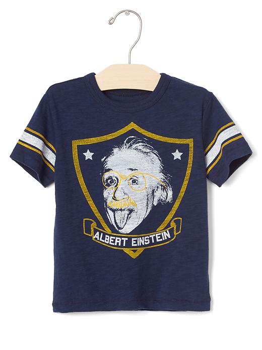 View large product image 1 of 3. Einstein athletic graphic tee