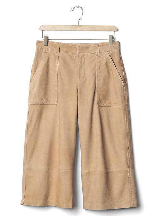 Image number 6 showing, Suede culottes