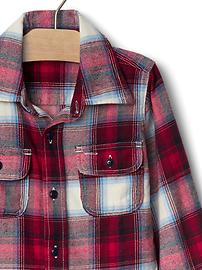 View large product image 3 of 3. babyGap + Pendleton plaid button shirt