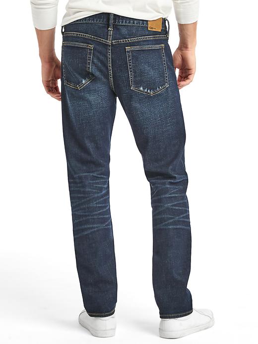 Image number 2 showing, STRETCH 1969 destructed slim fit jeans