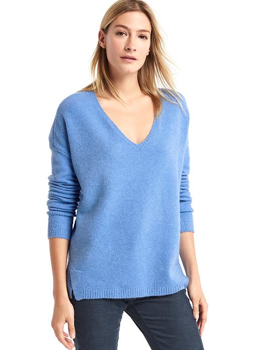 Image number 4 showing, V-neck cozy sweater