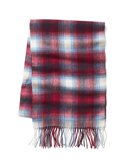 View large product image 1 of 1. Gap + Pendleton brushed wool scarf