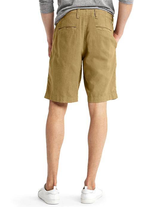Image number 2 showing, Linen-cotton everyday shorts (10")