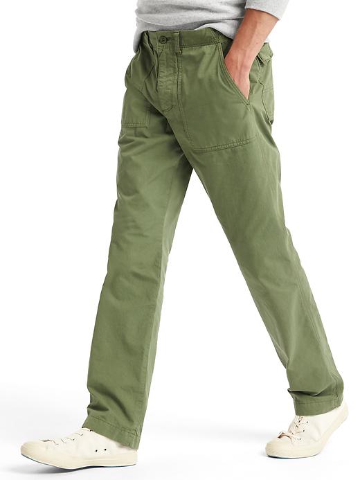 Image number 5 showing, Lightweight slim fit utility pants