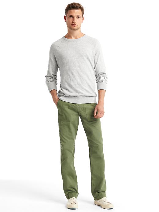 Image number 3 showing, Lightweight slim fit utility pants