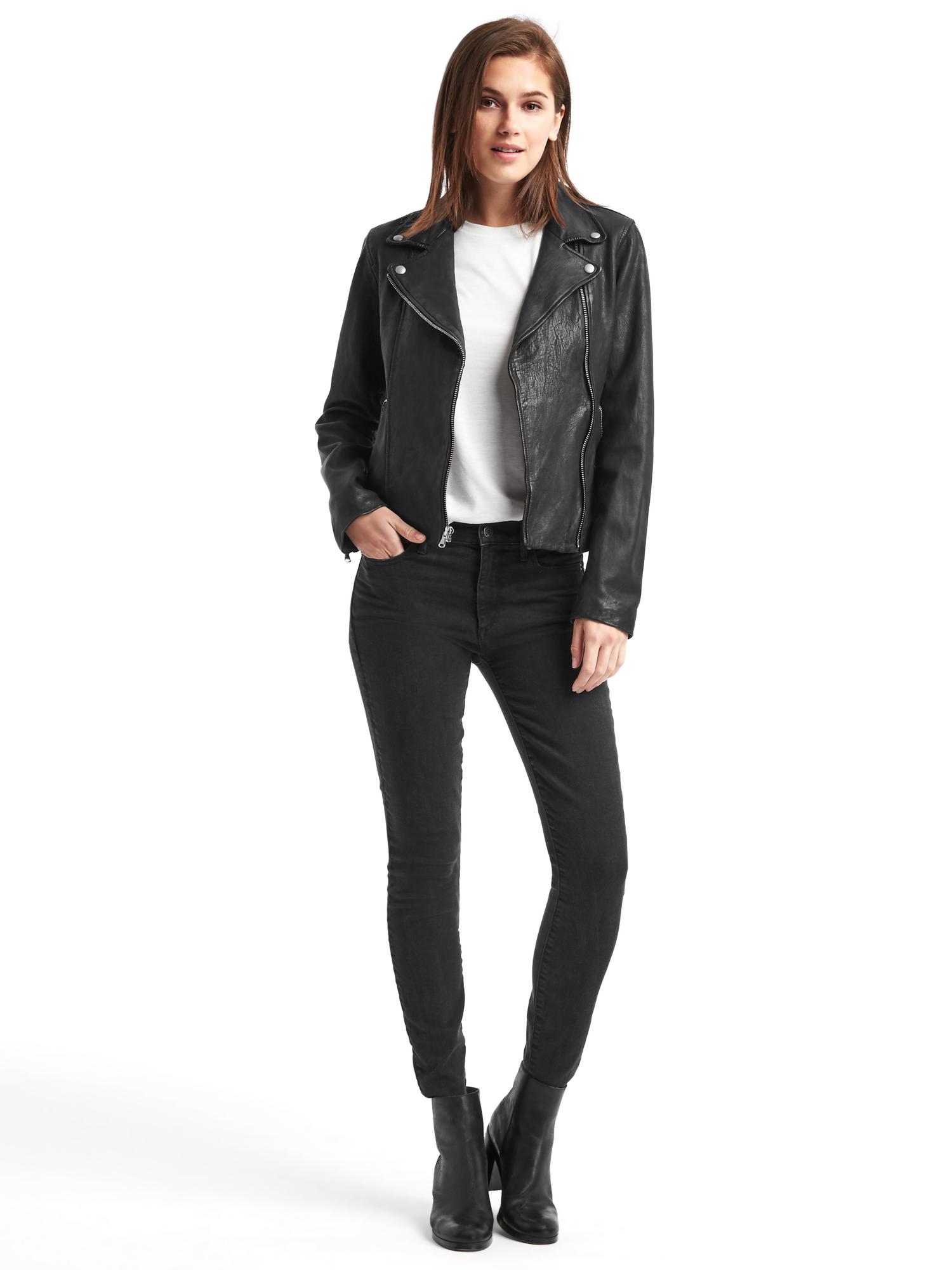 Classic Moto Jacket Gap Classic Moto Jacket