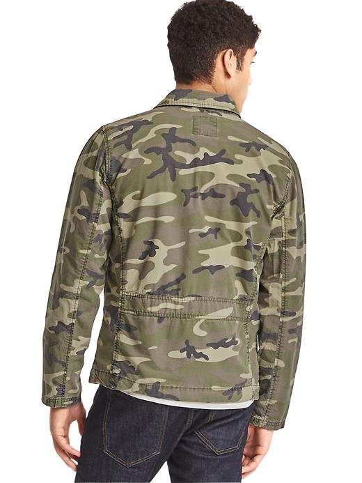 Image number 2 showing, Camo shirt jacket