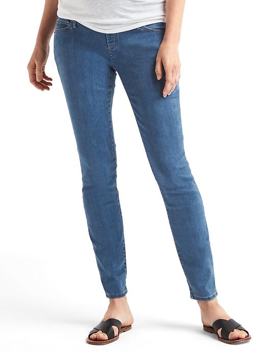 Image number 1 showing, Maternity full panel true skinny jeans