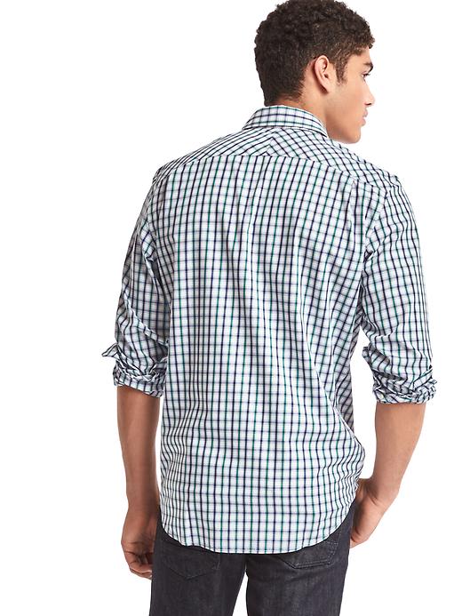 Image number 2 showing, Wrinkle-resistant plaid standard fit shirt