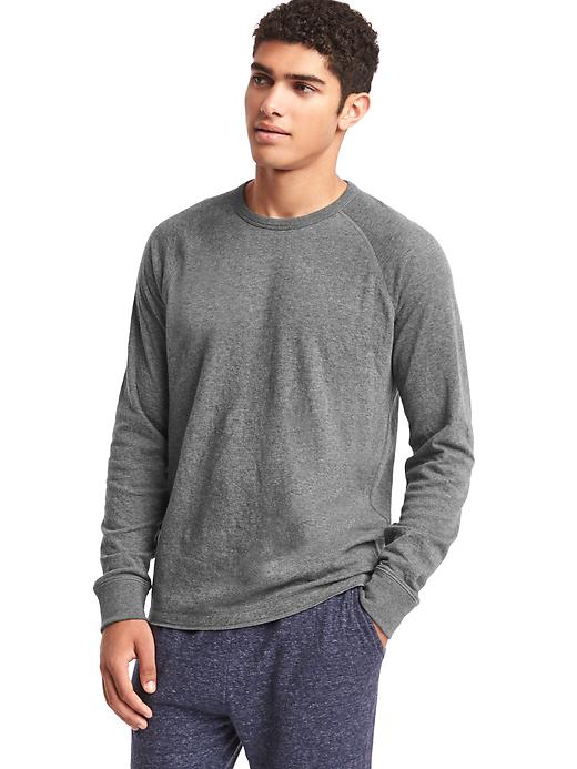 Image number 5 showing, Supersoft double-knit long sleeve tee