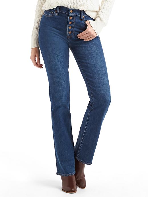 Image number 1 showing, AUTHENTIC 1969 perfect boot high rise jeans