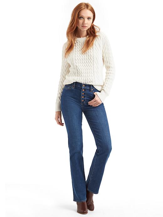 Image number 5 showing, AUTHENTIC 1969 perfect boot high rise jeans
