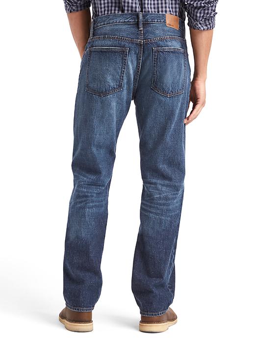 Image number 2 showing, ORIGINAL 1969 vintage standard fit jeans