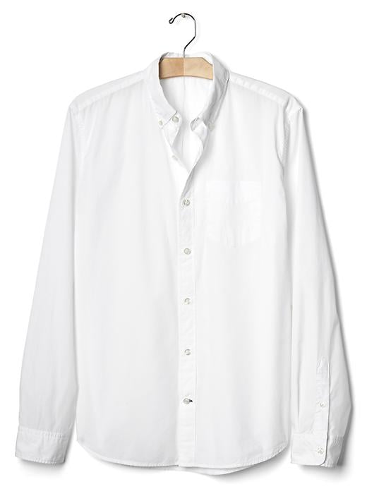 Image number 6 showing, True wash poplin standard fit shirt