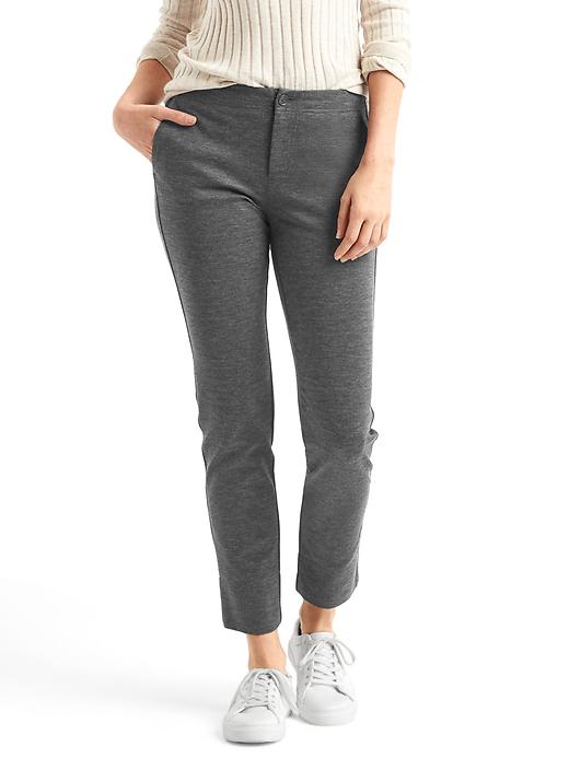 Image number 1 showing, Double-knit girlfriend pant