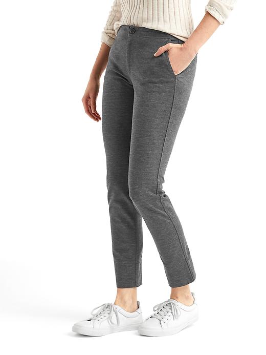 Image number 5 showing, Double-knit girlfriend pant