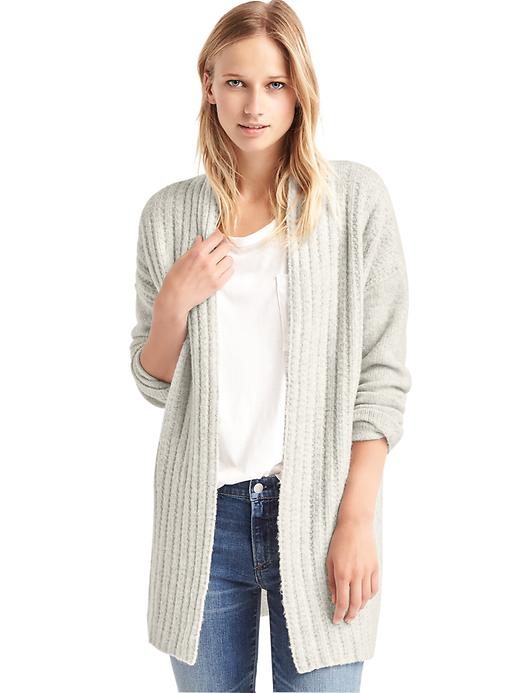 Image number 7 showing, Textured cozy cardigan