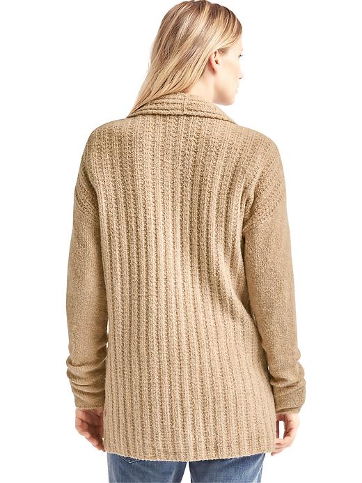 Image number 2 showing, Textured cozy cardigan