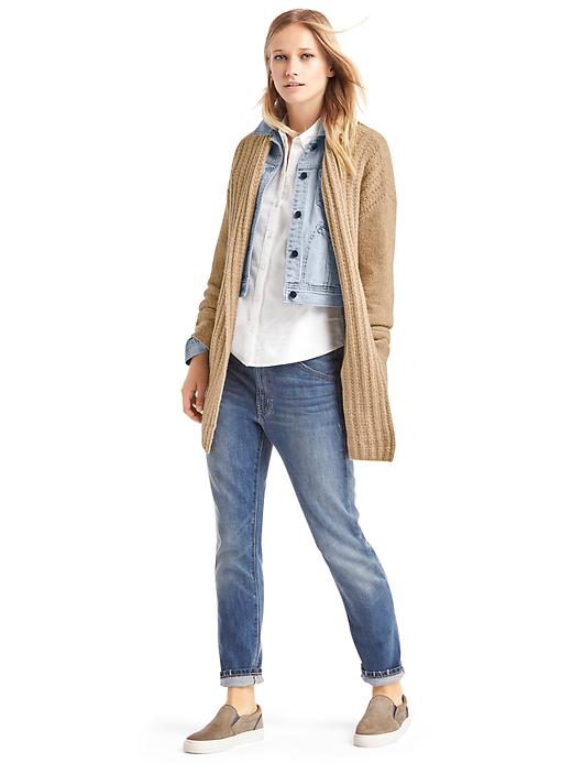 Image number 3 showing, Textured cozy cardigan