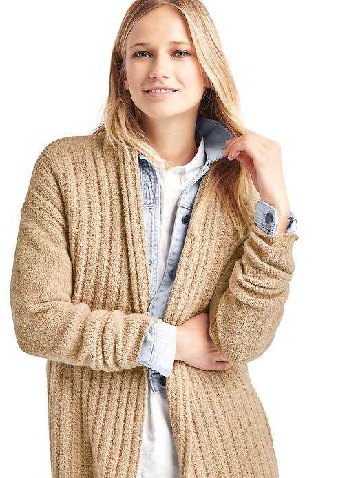 Image number 5 showing, Textured cozy cardigan