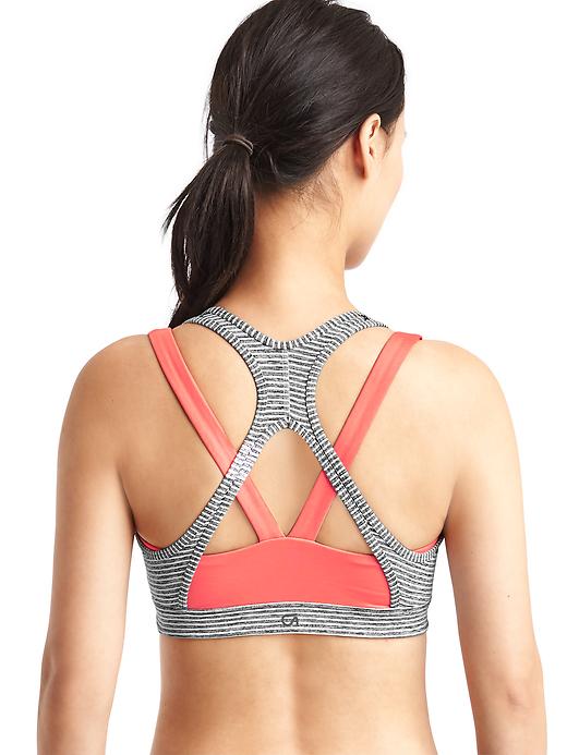 Image number 7 showing, Medium impact Coolmax&#174 double-layer sports bra