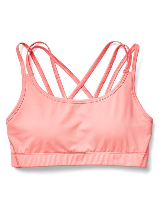 Image number 7 showing, Coolmax&#174; medium impact strappy sports bra